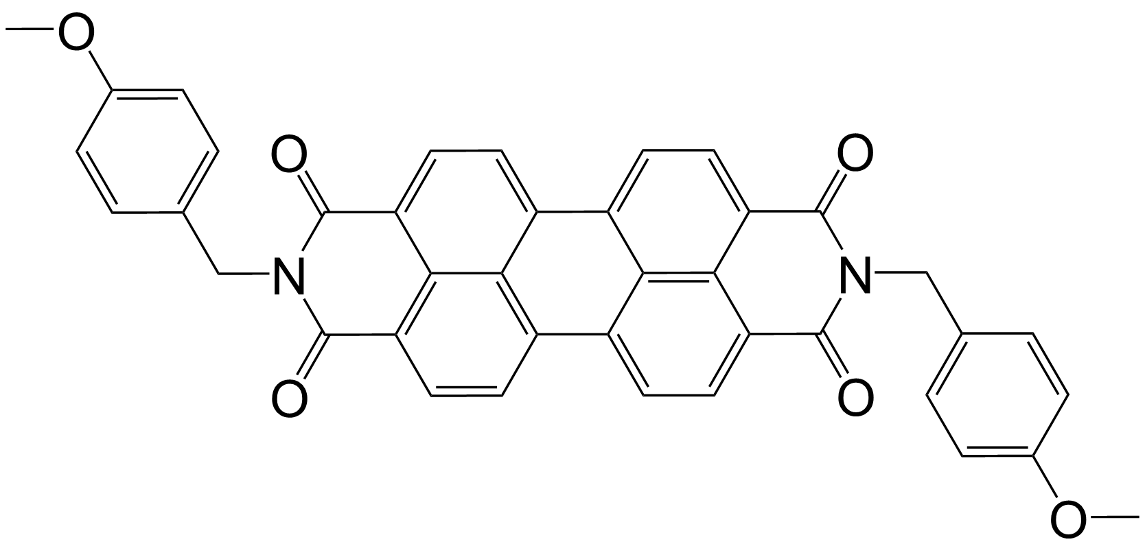 2,9-bis(p-methoxybenzyl)anthra[2,1,9-def:6,5,10-d'e'f']diisoquinoline-1,3,8,10(2H,9H)-tetrone